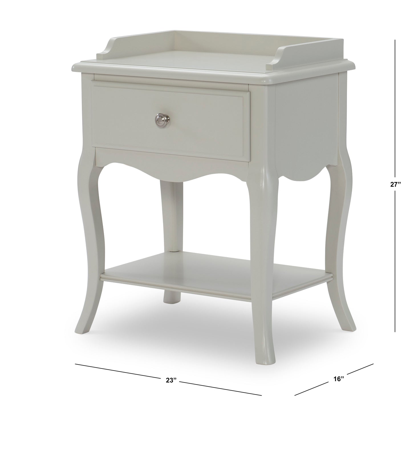 Sleepover - Nightstand - Dove Gray