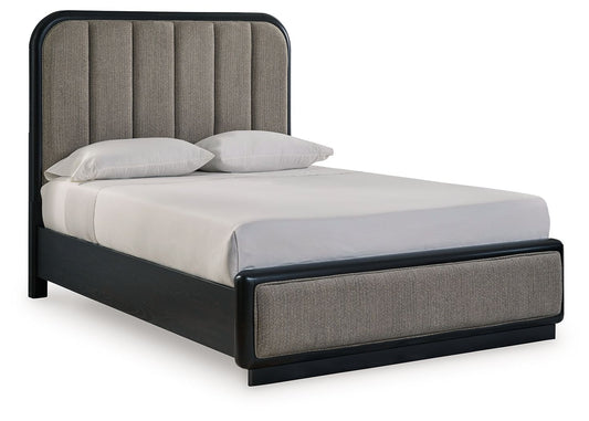 Rowanbeck - Upholstered Panel Bed