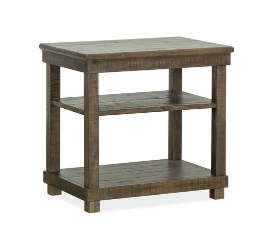 Smithton - Chairside End Table - Homestead Brown