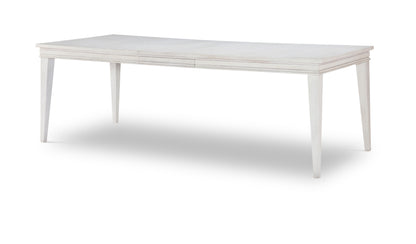 Edgewater Sand Dollar - Leg Table - White