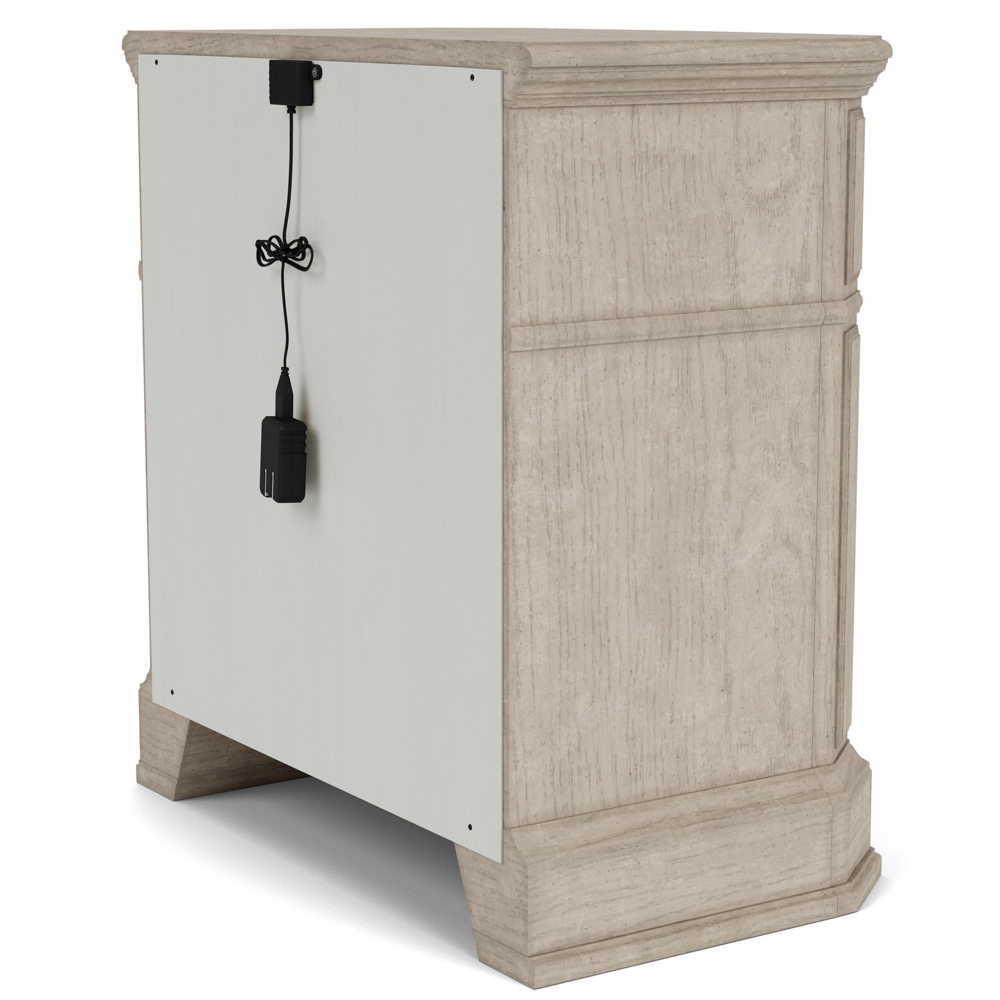 Kensington - Three Drawer Nightstand - Beige