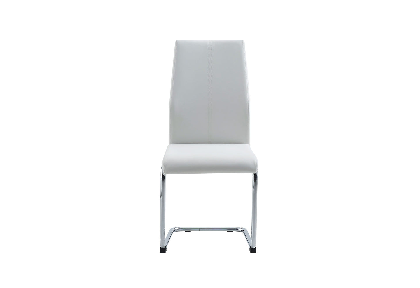 D41 - Dining Chair Leatherette - White