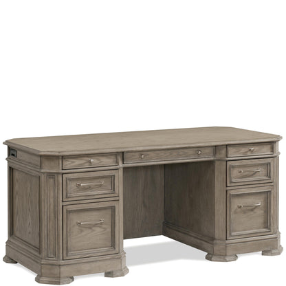 Wimberley - Executive Desk - Light Brown