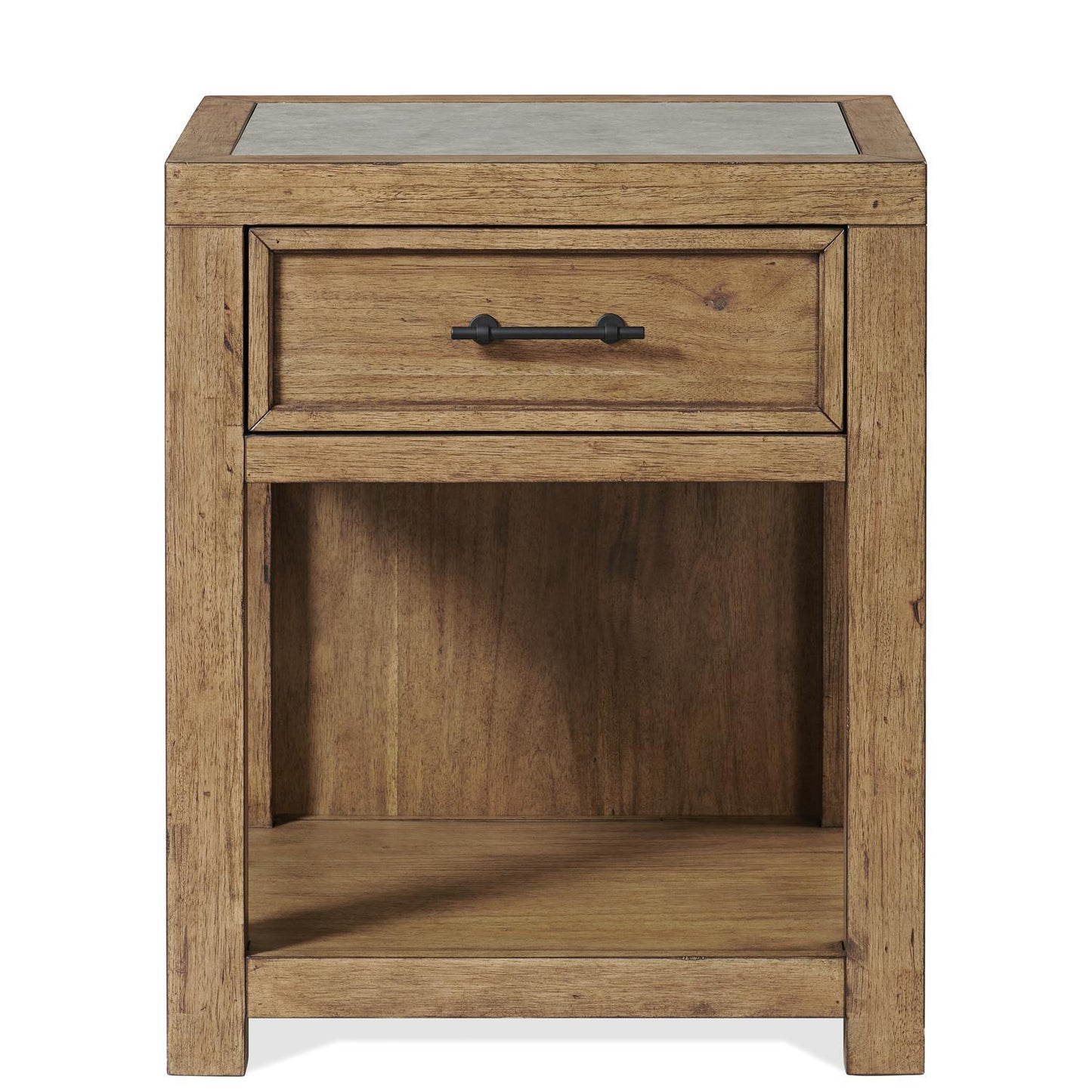 Bozeman - One Drawer Nightstand - Wood - Light Brown