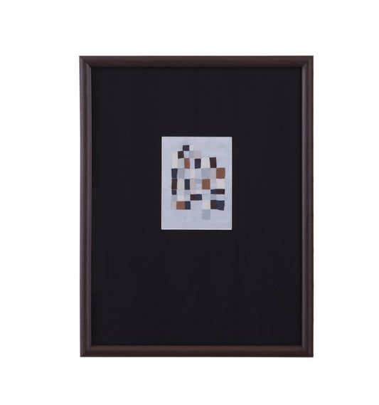 Multi Parcels - I Framed Print - Black / Gray