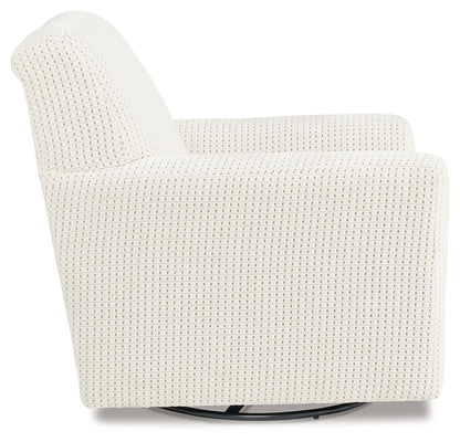 Herstow - Swivel Glider Accent Chair