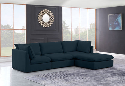 Mackenzie - Modular Sectional 4 Piece - Navy