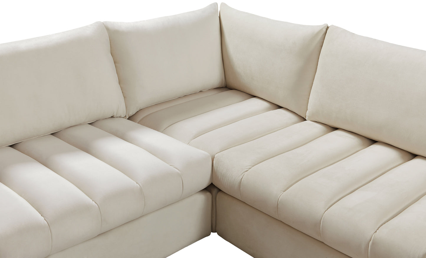 Jacob - Modular Sectional 6 Piece - Cream