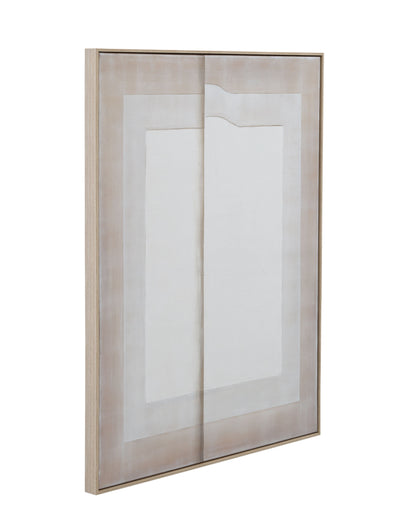 Fold II - Canvas Art - Natural