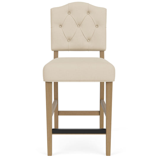 Mix-N-Match Chairs - Button Tufted Upholstered Stool