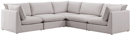 Mackenzie - Modular Sectional 5 Piece - Beige