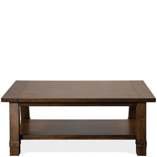 Windridge - Angle-Leg Cocktail Table - Sagamore Burnished Ash