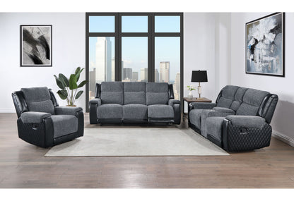 U5914 - Recliner - Gray / Black