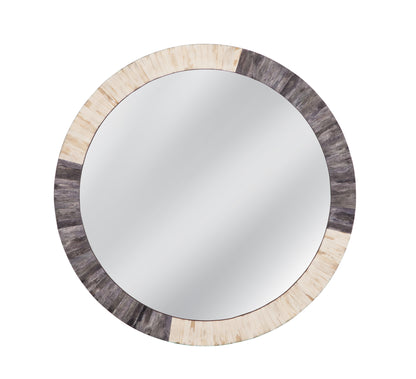 Golden Sands - Wall Mirror - Dark Gray