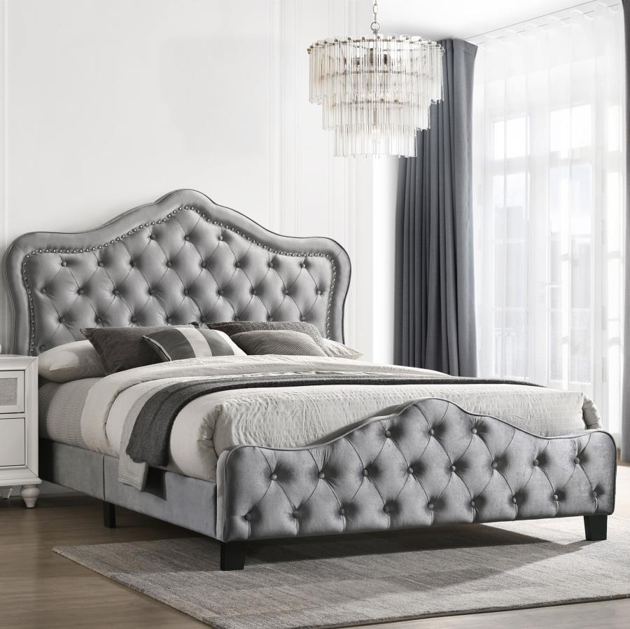 Bella - Upholstered Panel Bed