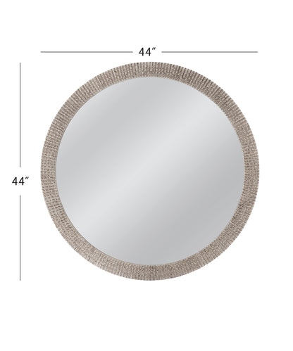 Beatrice - Wall Mirror - Pearl Silver