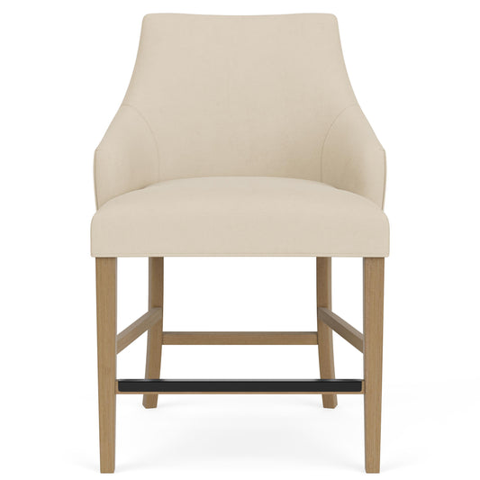 Mix-N-Match Chairs - Swoop Arm Upholstered Stool