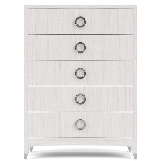 Hepburn - 5-Drawer Chest - White