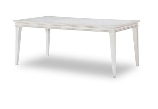 Edgewater Sand Dollar - Leg Table - White