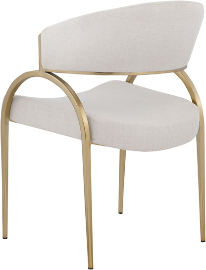 Privet - Dining Chair Set - Gold Base