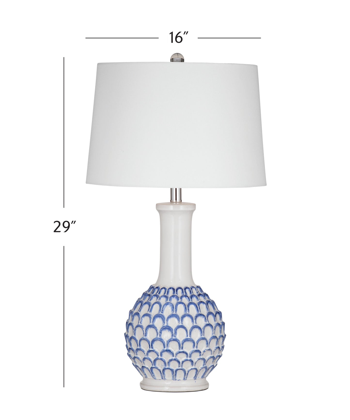 Tioga - Table Lamp - Blue