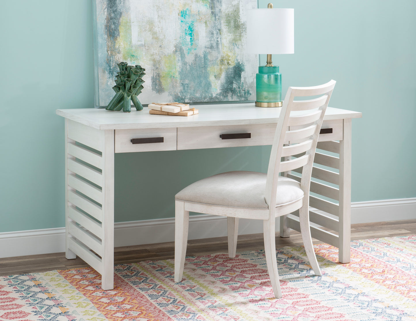 Edgewater Sand Dollar - Desk - White