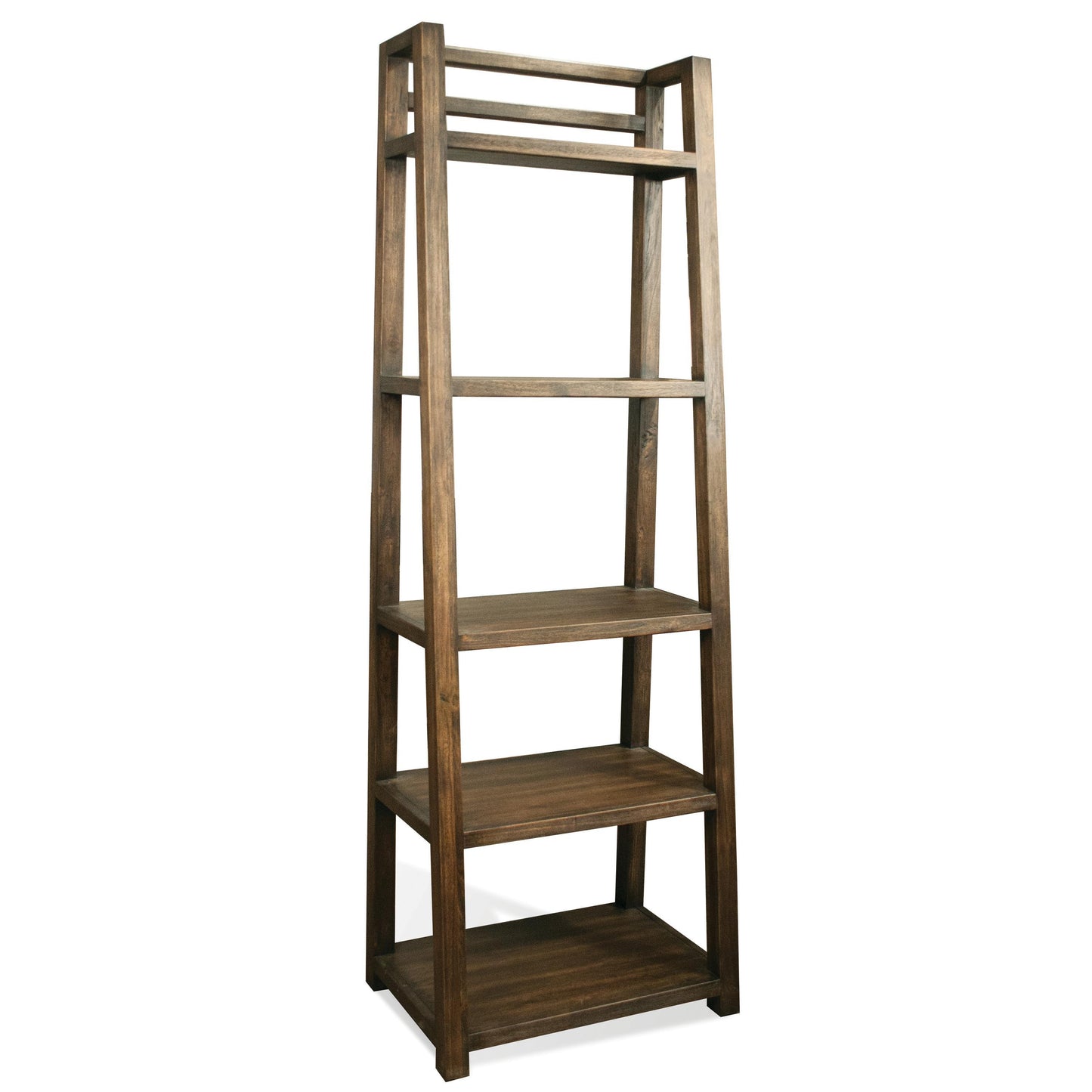 Perspectives - Leaning Bookcase - Brushed Acacia