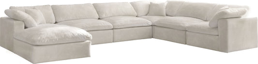 Cozy - Modular Sectional Cloud 7 Piece - Beige