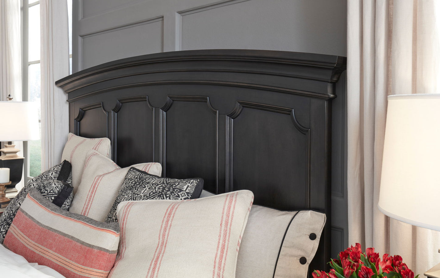 Townsend - Complete Arched Panel Bed