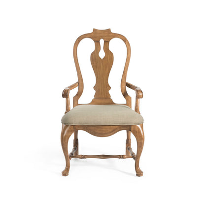 Kinzie - Arm Chair - Light Brown