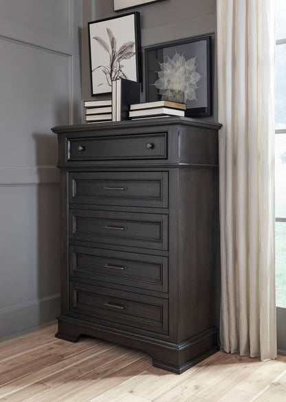 Townsend - Drawer Chest - Black