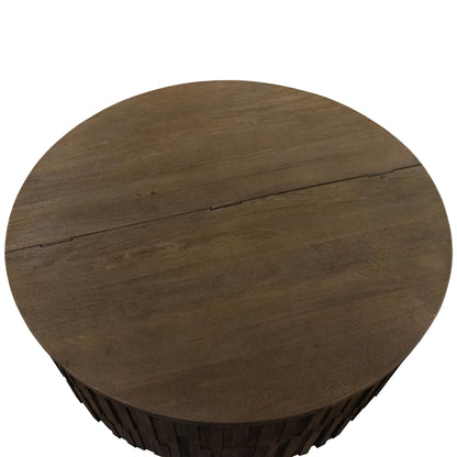 Viewpoint - Round Coffee Table - Dark Brown