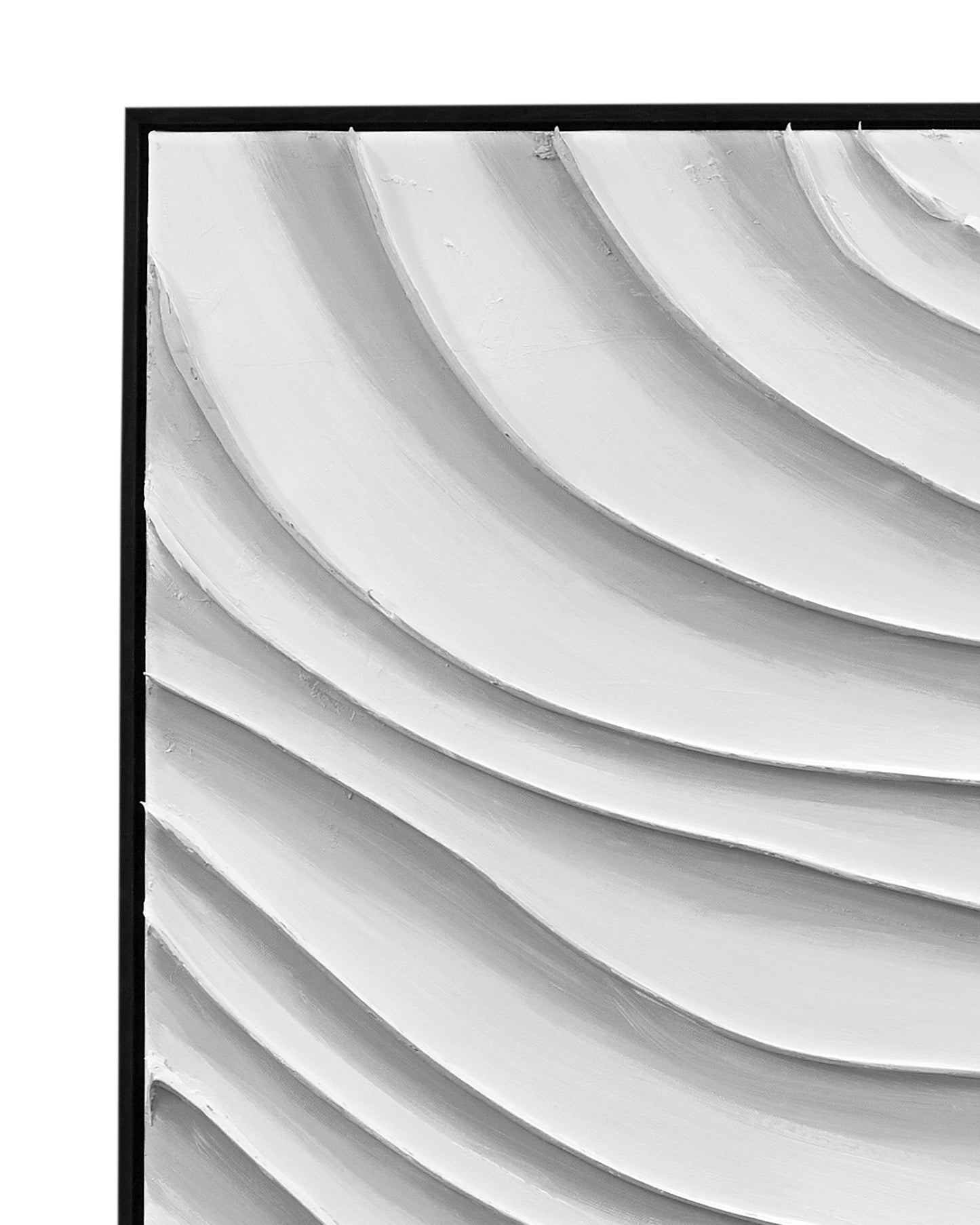 Ripples - Canvas Art - White