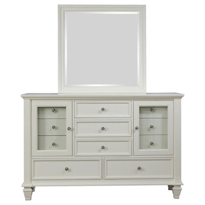 Sandy Beach - 11-drawer Dresser With Mirror