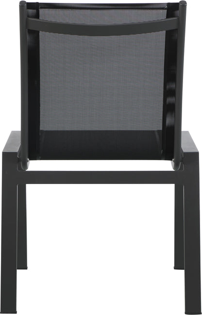 Nizuc - Outdoor Patio Dining Chair (Set of 2) - Black