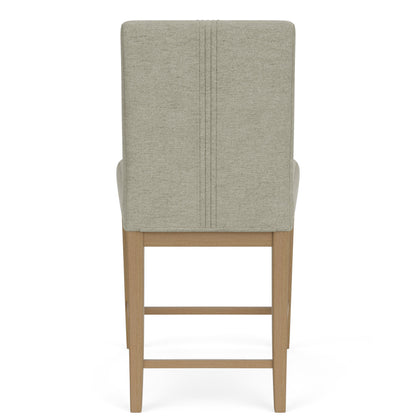 Davie - Counter Height Chair (Set of 2) - Light Brown