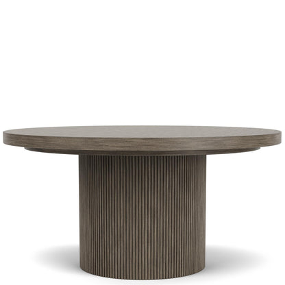 Sariel - Round Dining Table - Dark Brown