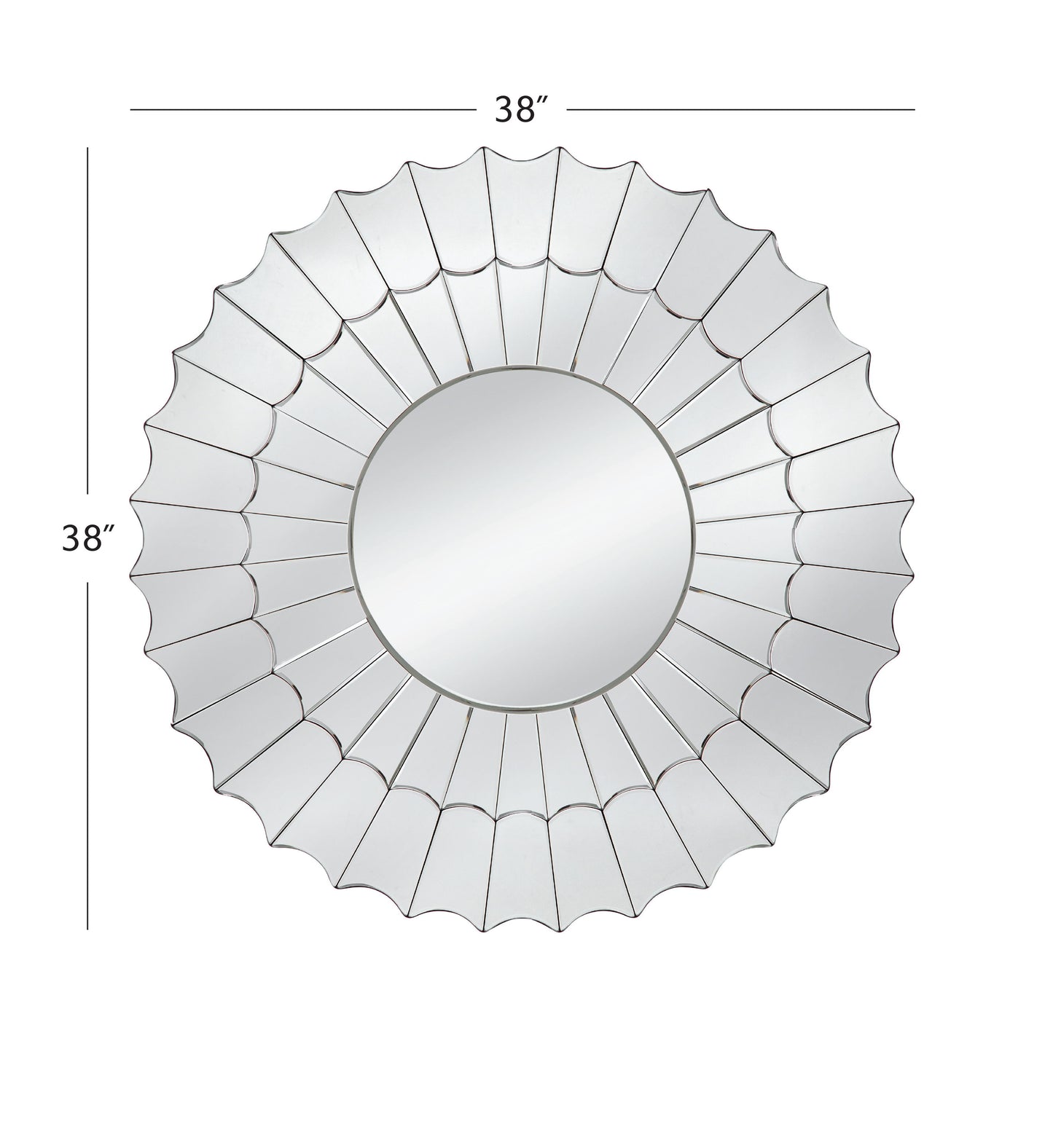 Stringer - Wall Mirror - White