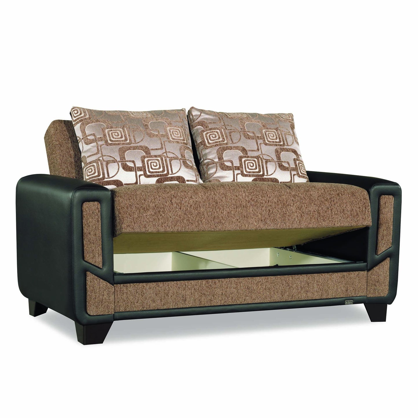 Ottomanson Mondo Modern - Convertible Loveseat With Storage