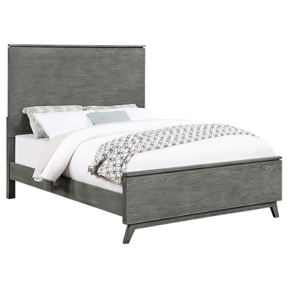 Nathan - Wood Panel Bed