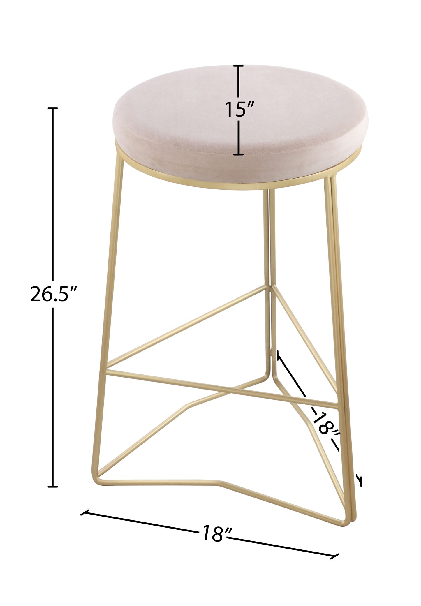 Tres - Counter Stool