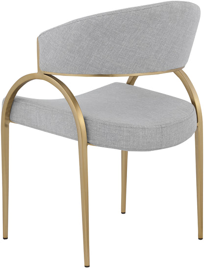 Privet - Dining Chair Set - Gold Base