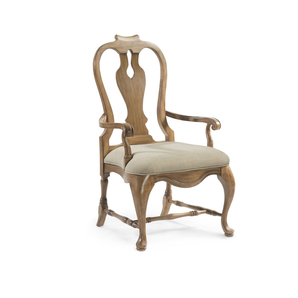 Kinzie - Arm Chair - Light Brown