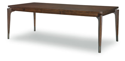 Savoy - Leg Dining Table - Dark Brown