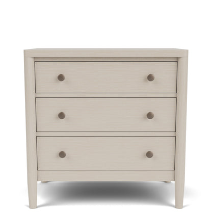 Laguna - Three Drawer Nightstand - Beige