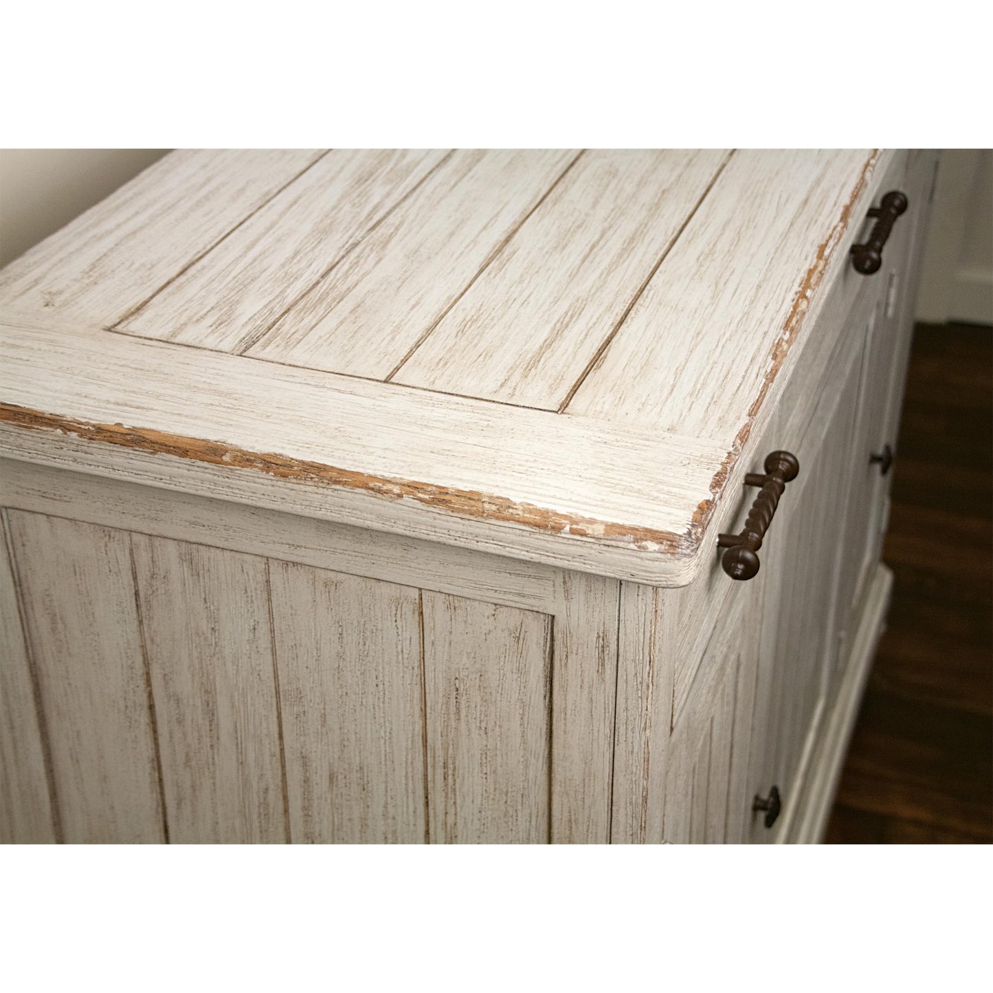 Aberdeen - Sideboard - Weathered Worn White