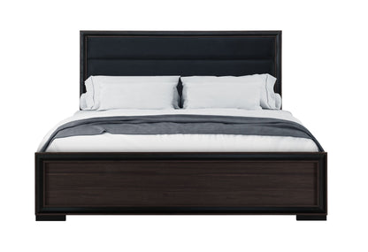 Amelia - King Bed - Brown