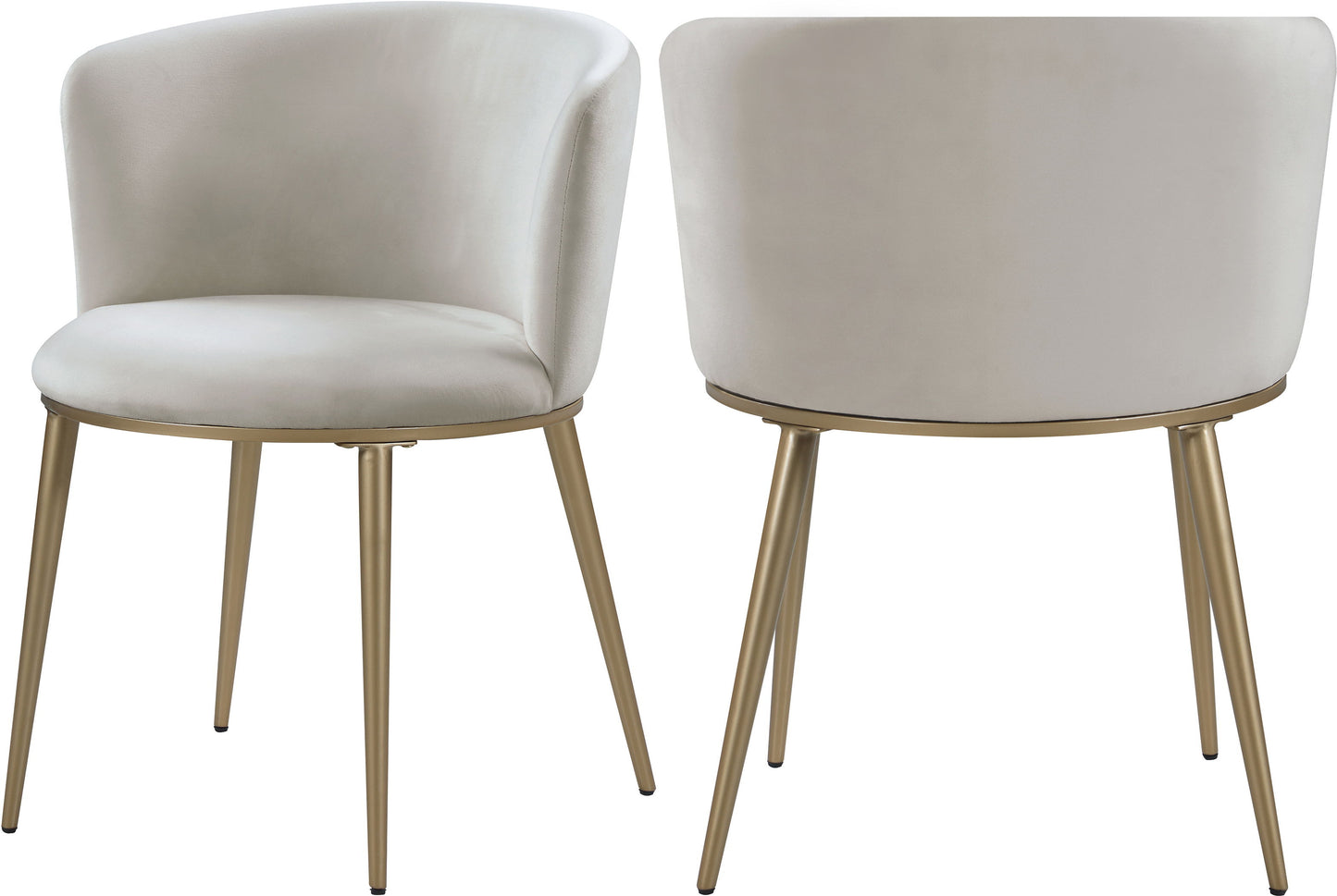 Skylar - Dining Chair with Gold Legs (Set of 2)