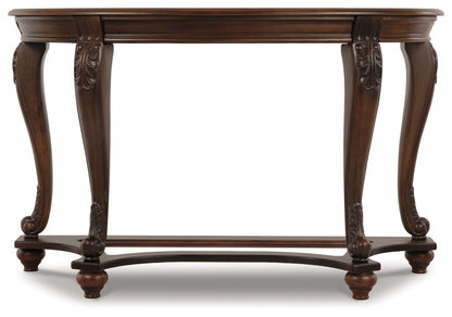 Norcastle - Dark Brown - Sofa Table