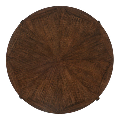 Savoy - Round Dining Table - Dark Brown